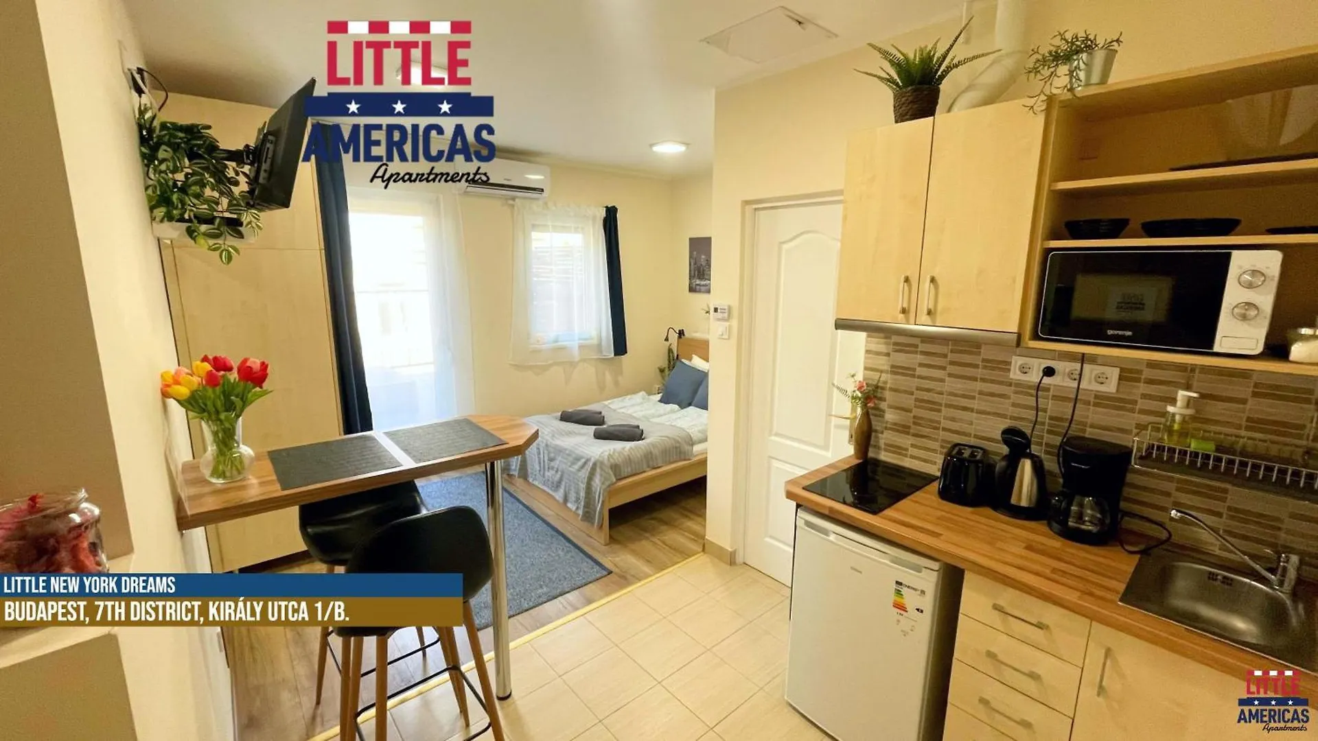 Little Americas New York Central Apartments 부다페스트 0*,  헝가리