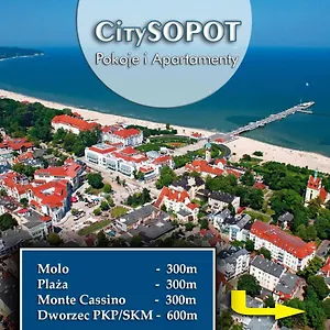 Citysopot-centrum-dąbrowskiego Apartament Sopot